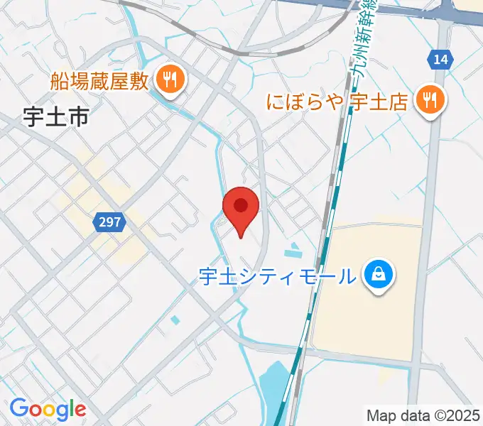 ecowin宇土アリーナの地図