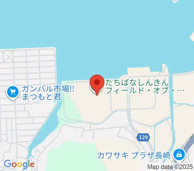 たちばなしんきんフィールド・オブ・ドリームスの地図