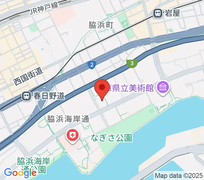 Sysmex Kobe Ice Campusの地図