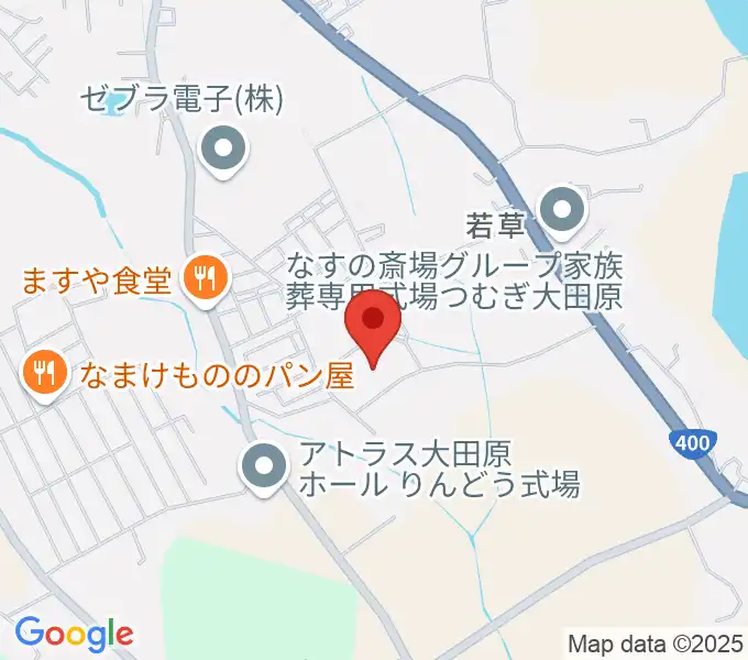 フクシ・エンタープライズ大田原温水プールの地図