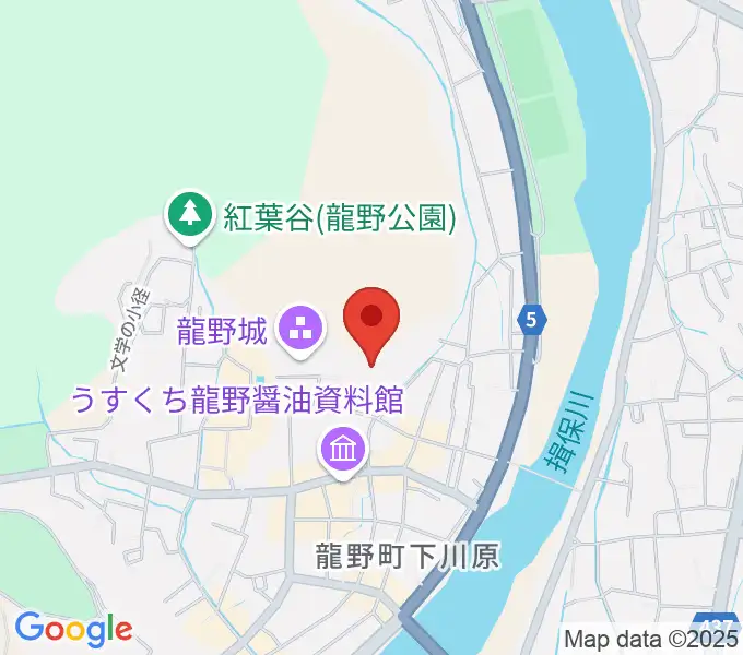 たつの市立龍野歴史文化資料館の地図