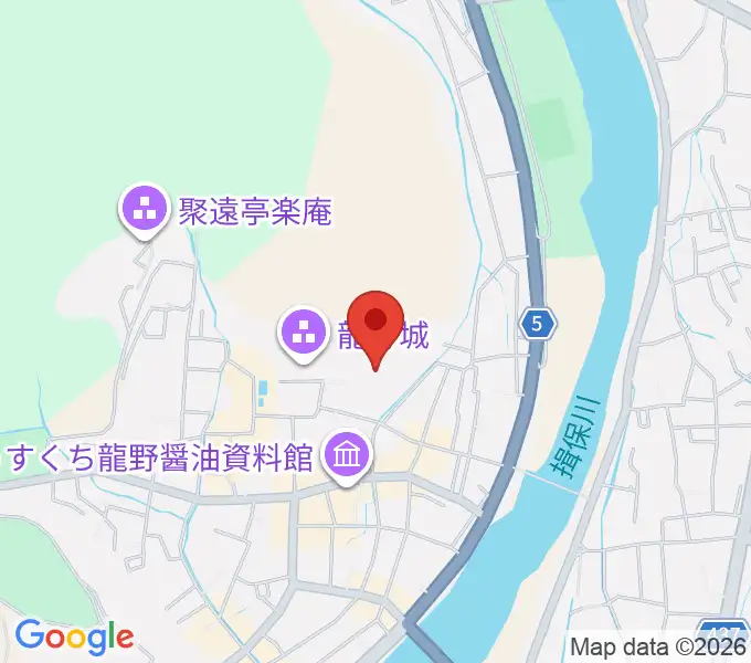 たつの市立龍野歴史文化資料館の地図