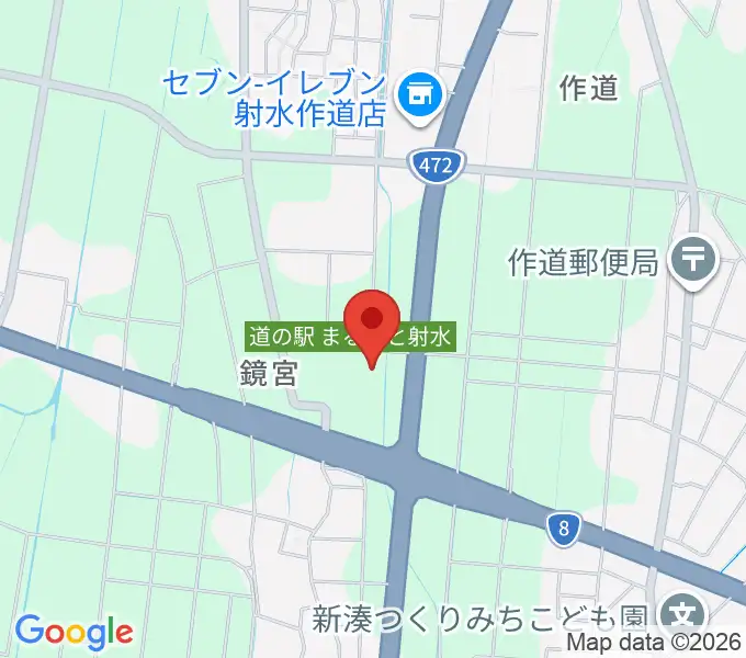 射水市新湊博物館の地図