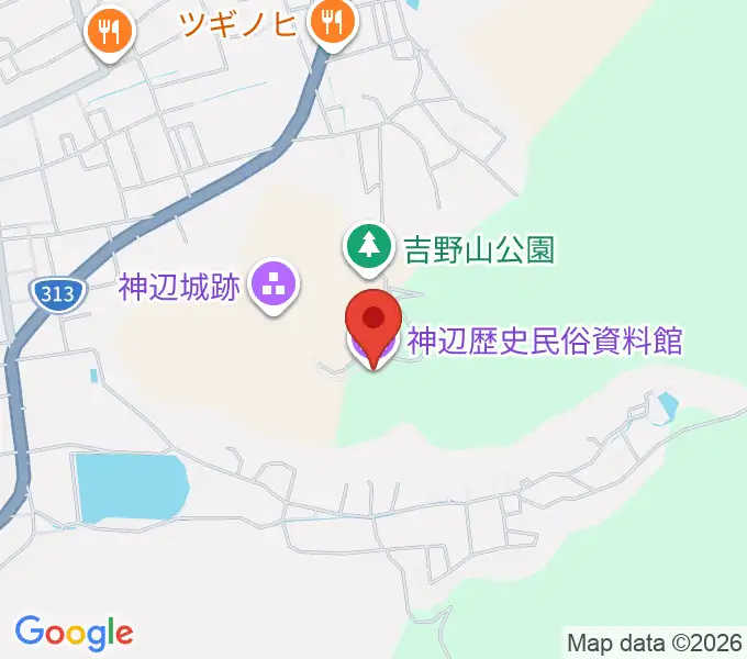 福山市神辺歴史民俗資料館の地図