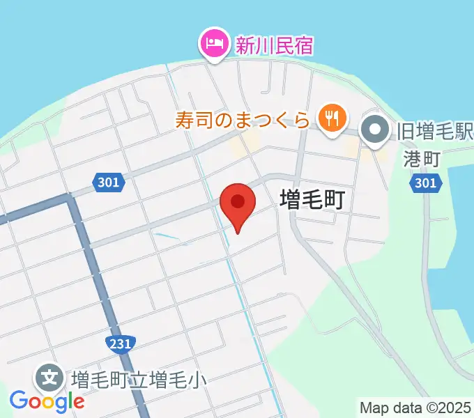 増毛町総合交流促進施設 元陣屋の地図