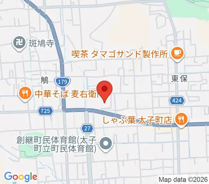 太子町立歴史資料館の地図