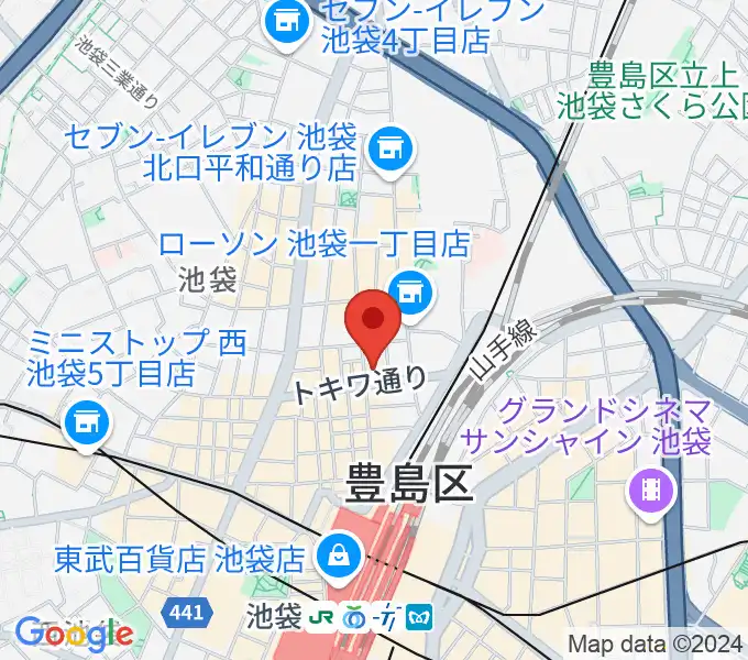 Vivo Sound Studioの地図