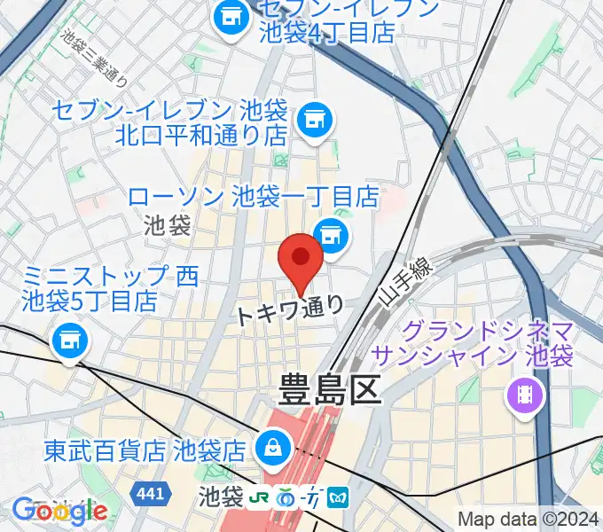 Vivo Sound Studioの地図