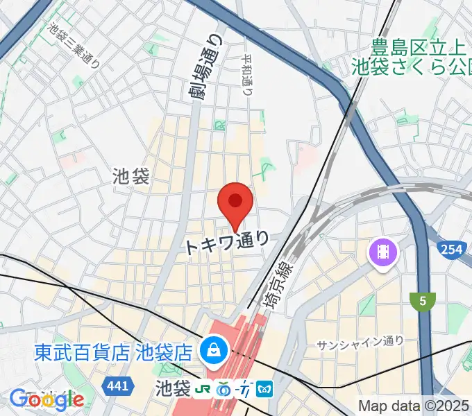 Vivo Sound Studioの地図