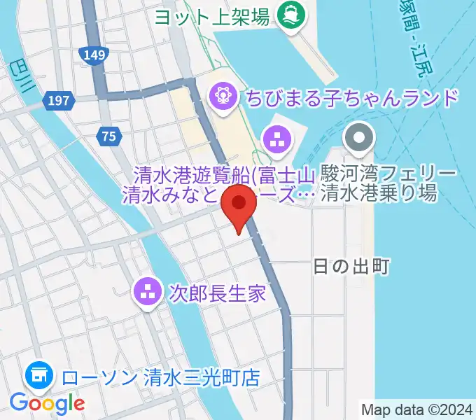 フェルケール博物館の地図