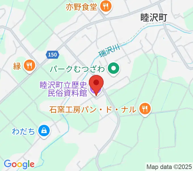 睦沢町立歴史民俗資料館の地図