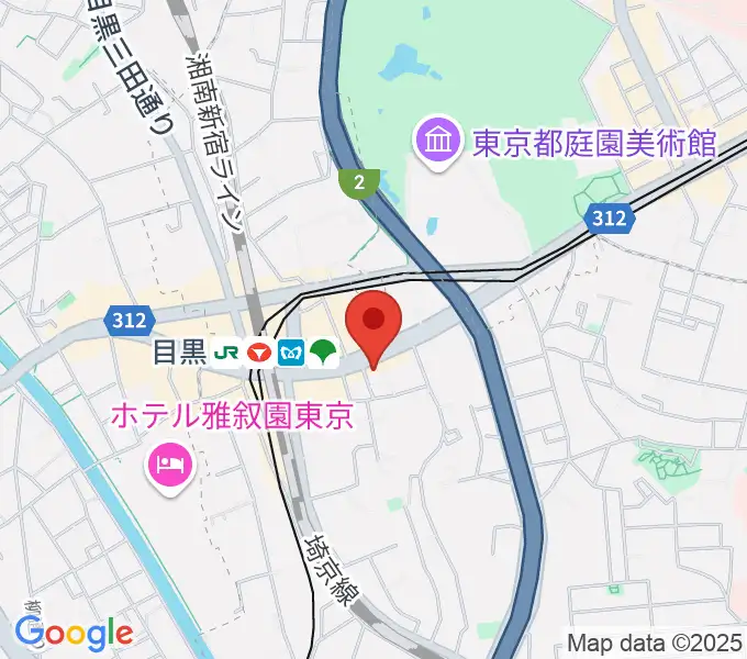 自転車文化センターの地図