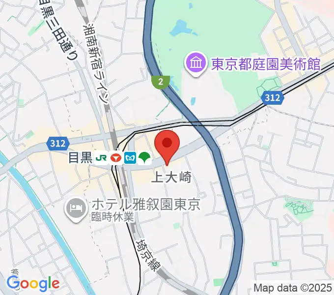 自転車文化センターの地図