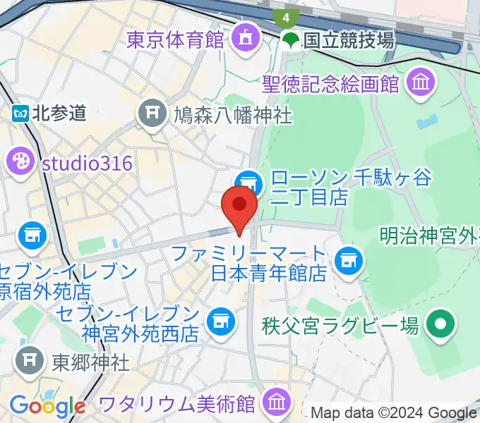 VICTOR STUDIOの地図