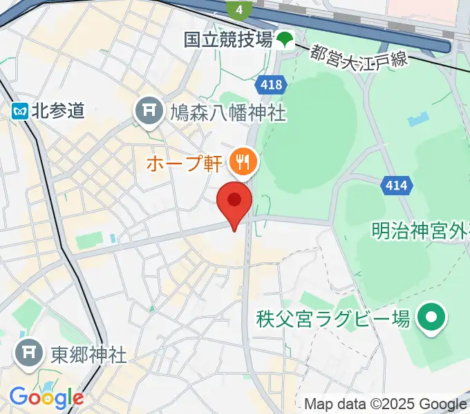VICTOR STUDIOの地図