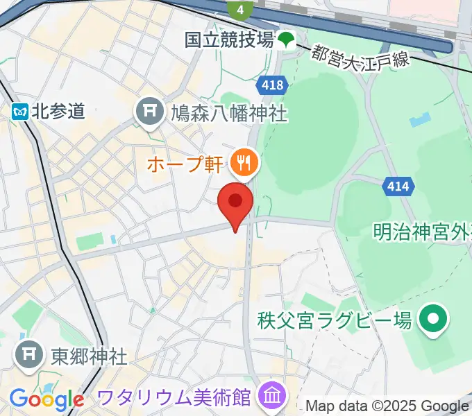 VICTOR STUDIOの地図