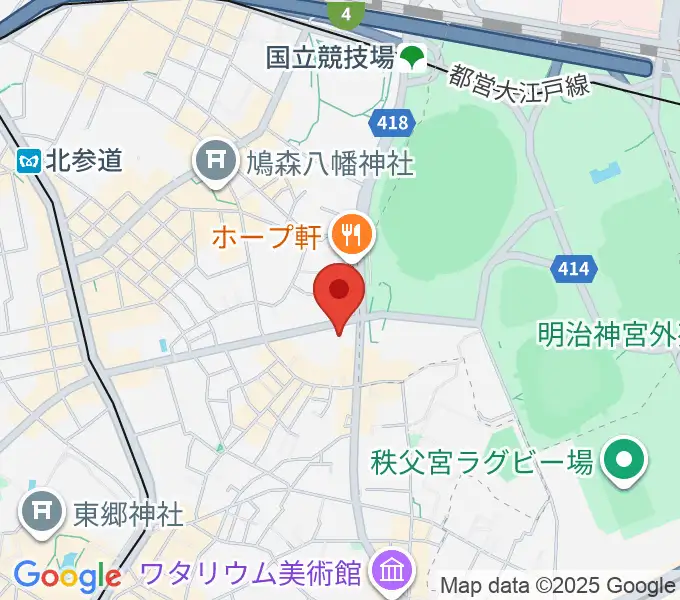 VICTOR STUDIOの地図