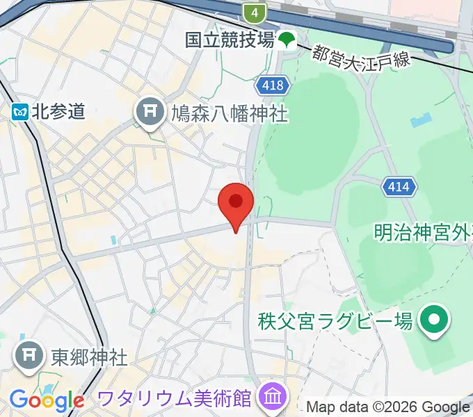 VICTOR STUDIOの地図