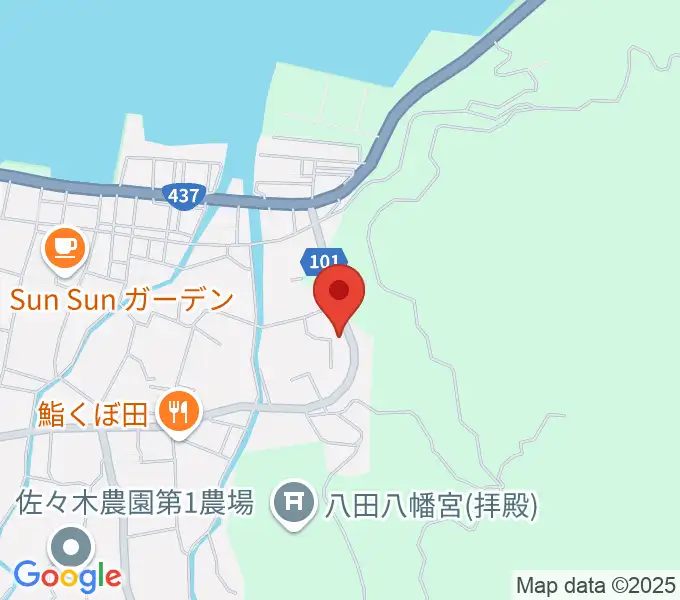 周防大島町久賀歴史民俗資料館の地図