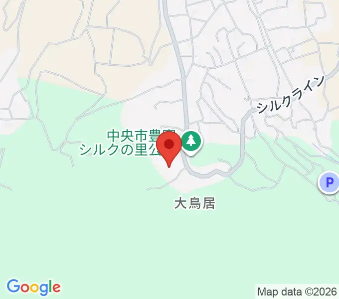 中央市豊富郷土資料館の地図