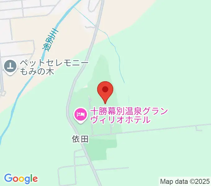 幕別町ふるさと館の地図