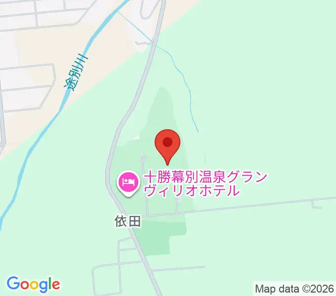 幕別町ふるさと館の地図