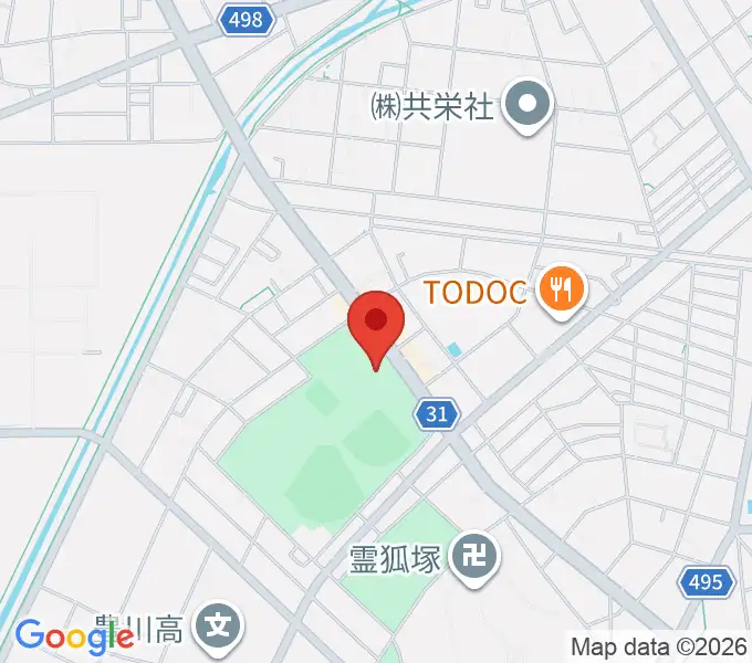 豊川市桜ヶ丘ミュージアムの地図