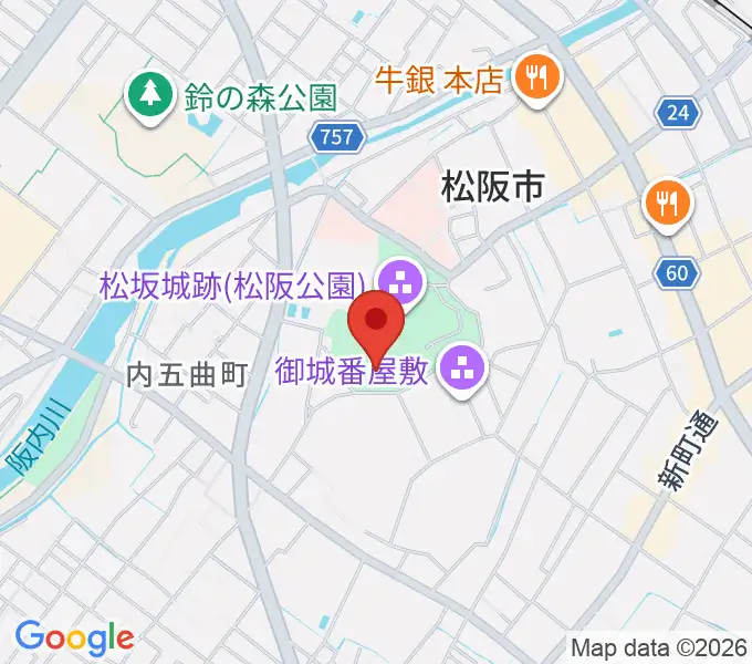 本居宣長記念館の地図