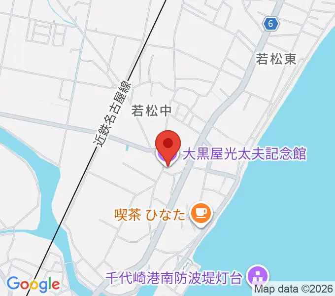 大黒屋光太夫記念館の地図