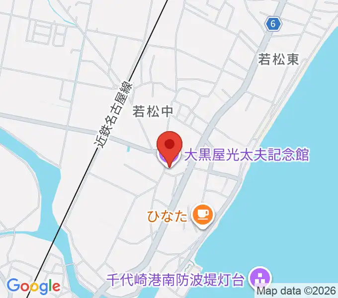 大黒屋光太夫記念館の地図