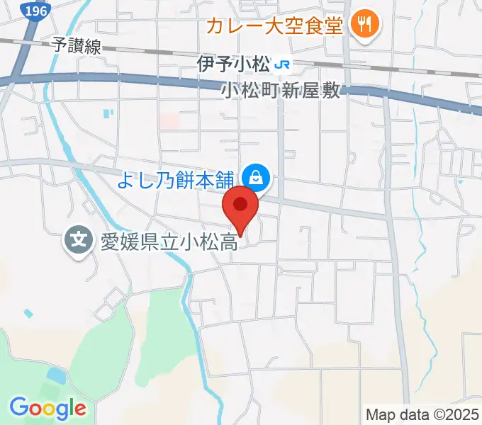 西条市立小松温芳図書館・郷土資料室の地図