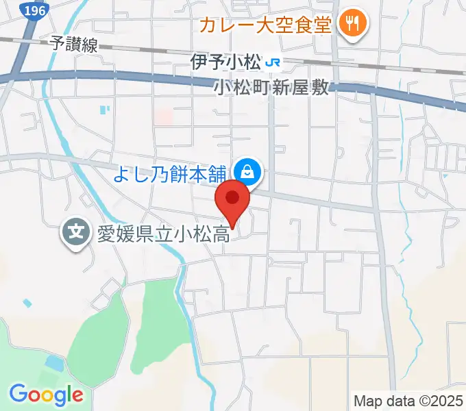 西条市立小松温芳図書館・郷土資料室の地図