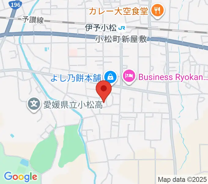 西条市立小松温芳図書館・郷土資料室の地図