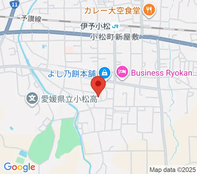 西条市立小松温芳図書館・郷土資料室の地図