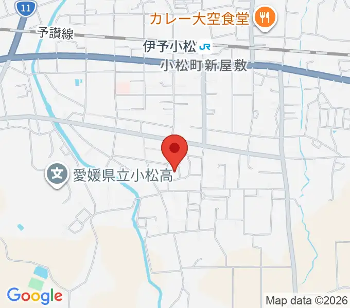 西条市立小松温芳図書館・郷土資料室の地図