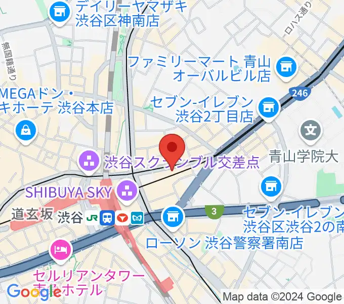 サイトウミュージックスタジオの地図