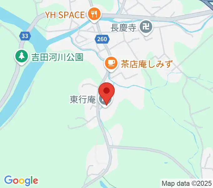 下関市立東行記念館の地図