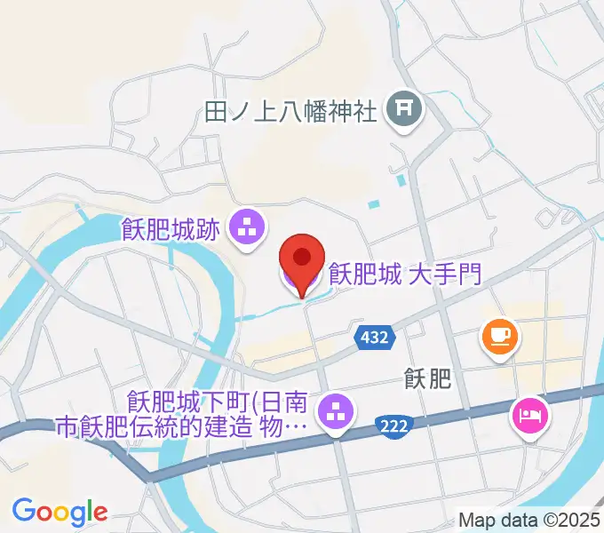 飫肥城歴史資料館の地図