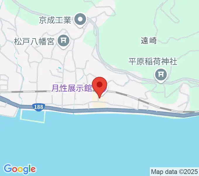 月性展示館・清狂草堂の地図