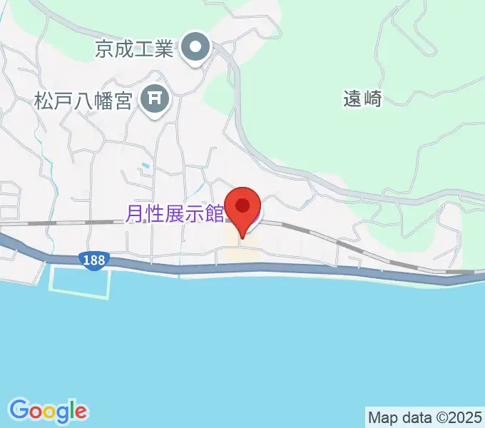 月性展示館・清狂草堂の地図