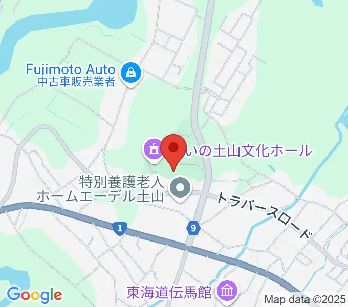 甲賀市土山歴史民俗資料館の地図