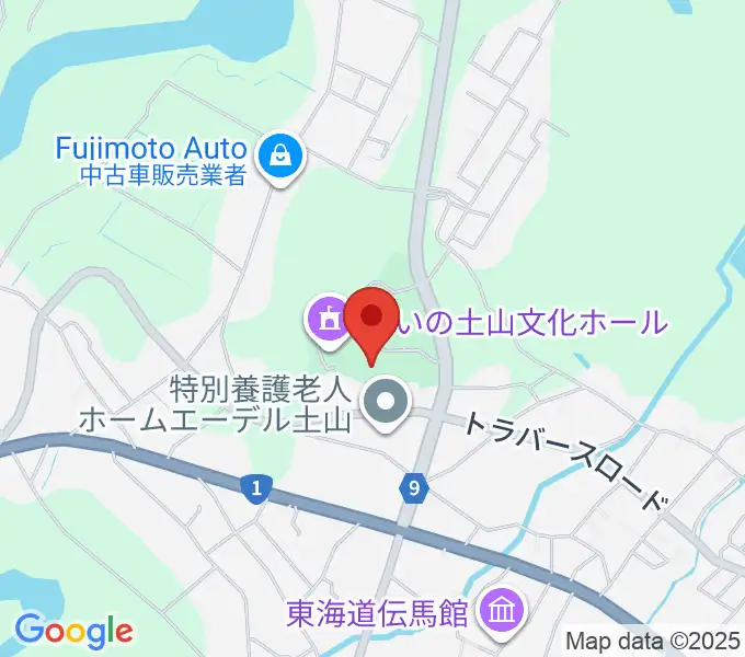甲賀市土山歴史民俗資料館の地図