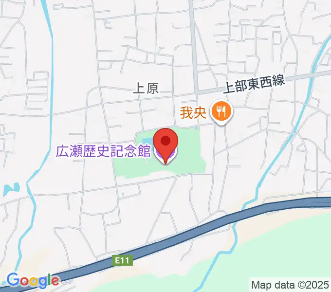 新居浜市広瀬歴史記念館の地図