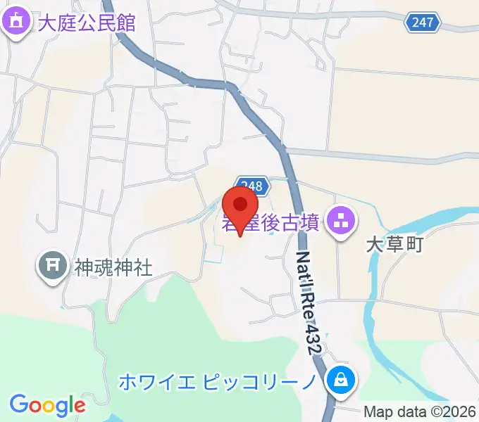 島根県立八雲立つ風土記の丘の地図