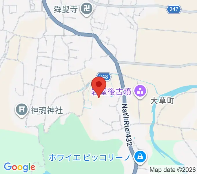 島根県立八雲立つ風土記の丘の地図