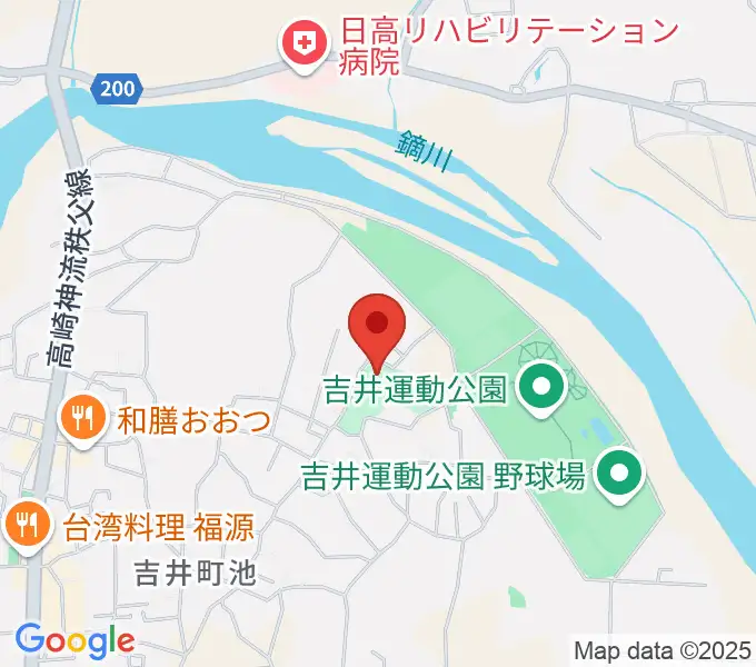 多胡碑記念館の地図