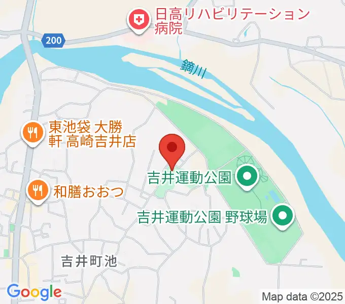 多胡碑記念館の地図