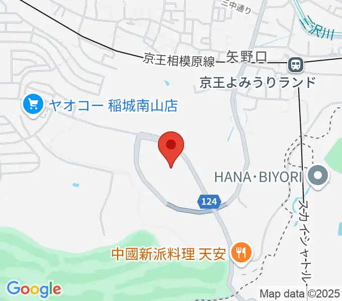 ジャイアンツタウンスタジアムの地図