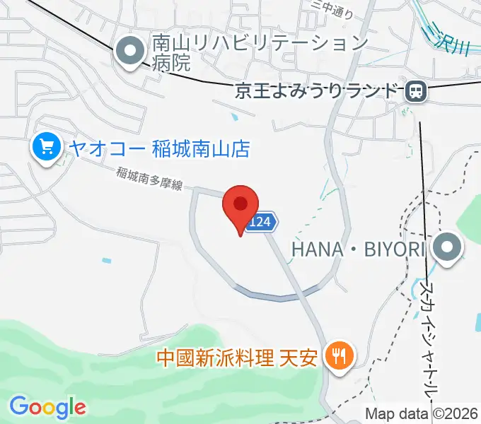 ジャイアンツタウンスタジアムの地図