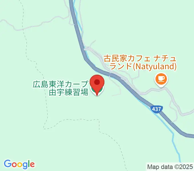 広島東洋カープ由宇練習場の地図